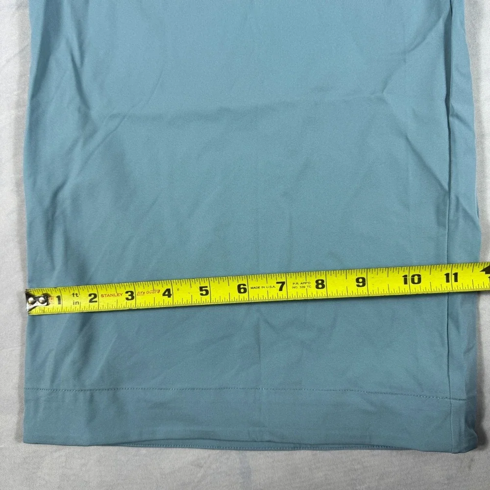 NWT Nike Dri-Fit Bliss Womens Trouser Pants Light Blue Pleated‎ Wide Leg Size XL